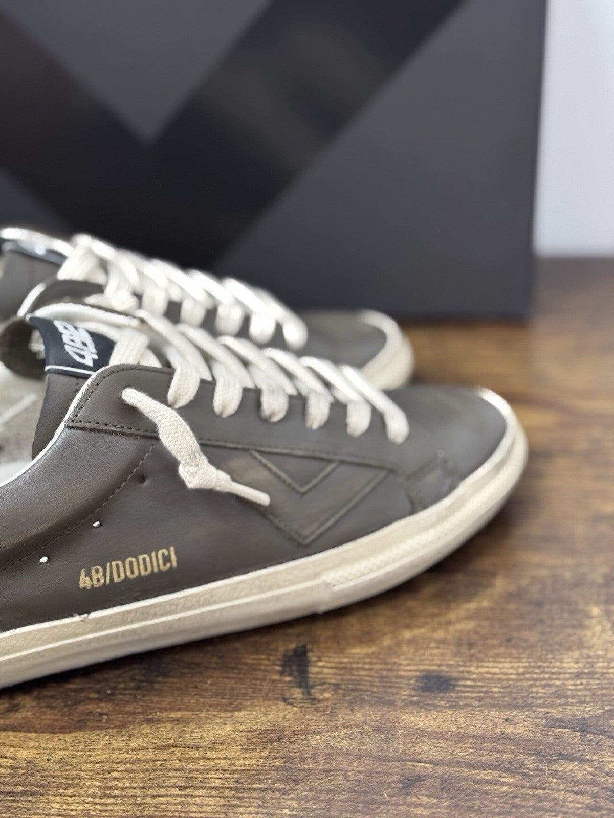 4B12 Sneaker Suprime  Pelle Iron    Casual Uomo 44