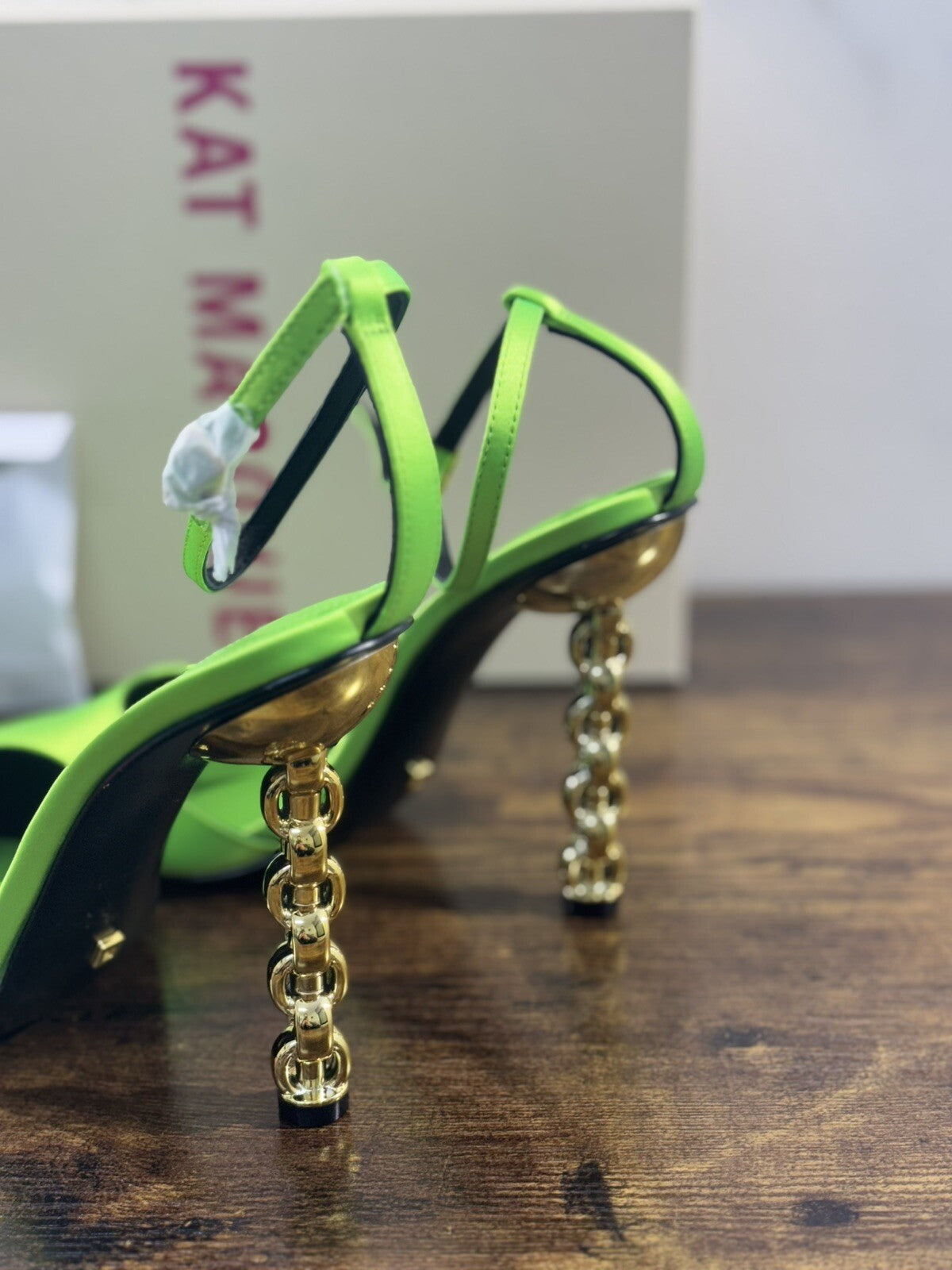 Kat Maconie Sandalo Donna Jojo Tacco Oro Casual Kat Maconie Sandal Verde 36