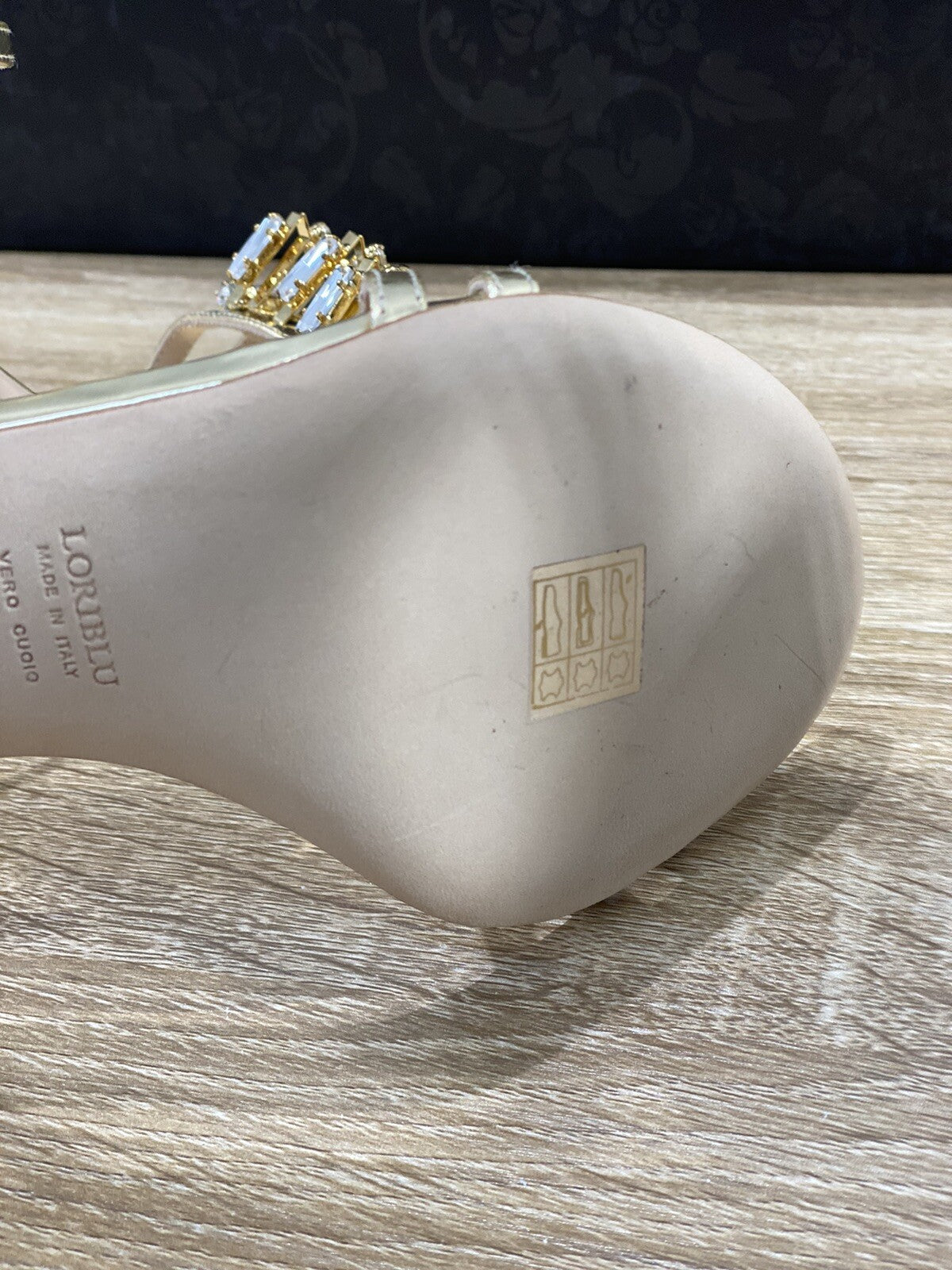 Loriblu’ Sandalo donna specchio oro luxury woman sandal Loriblu’ 38