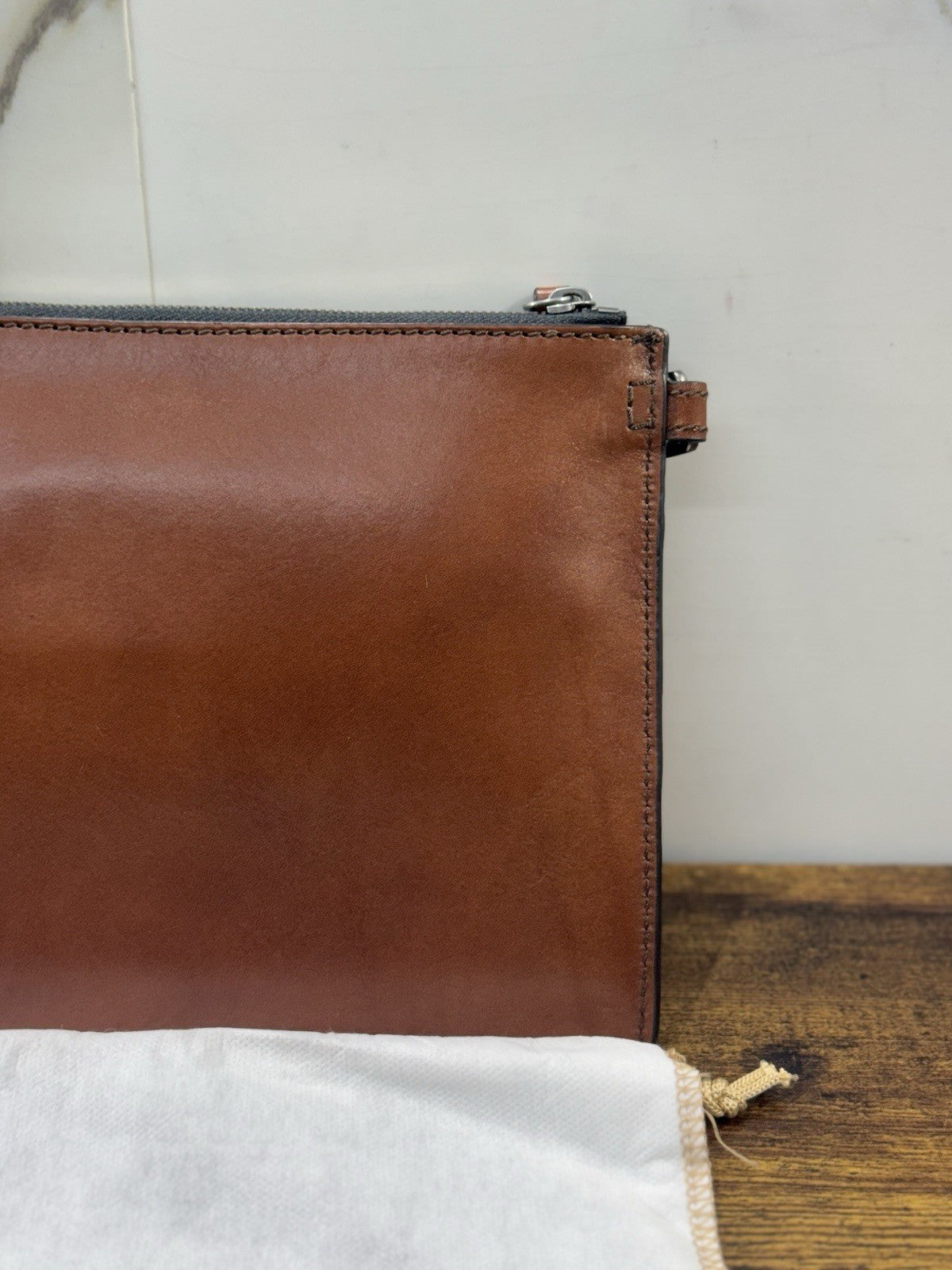 The Bridge Pochette Pelle Cuoio  Da Polso Top Quality The Bridge Uomo