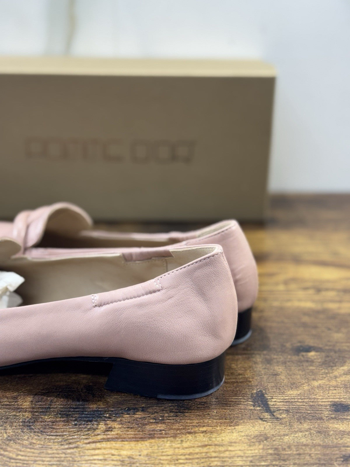Pomme D’or Mocassino   Pelle New  Nude  Handmade Woman Pomme D’or Donna 40