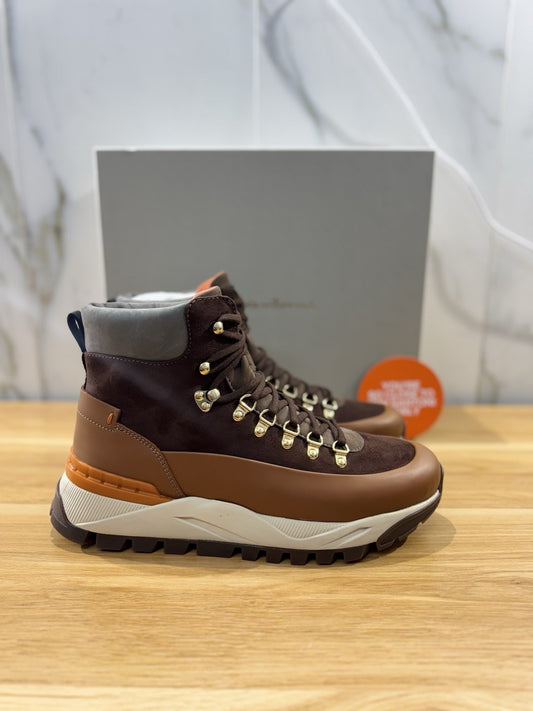Santoni Stivaletto Innova Pedula Montagna Luxury Santoni Mountain Boot Uomo 43.5