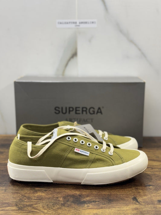 Superga Artifact Icon Sneaker Canvas Verde  Causal Superga Uomo 41