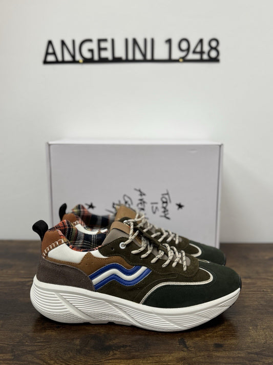 Primabase Sneaker Suede Verdone Extra light Casual Uomo 46