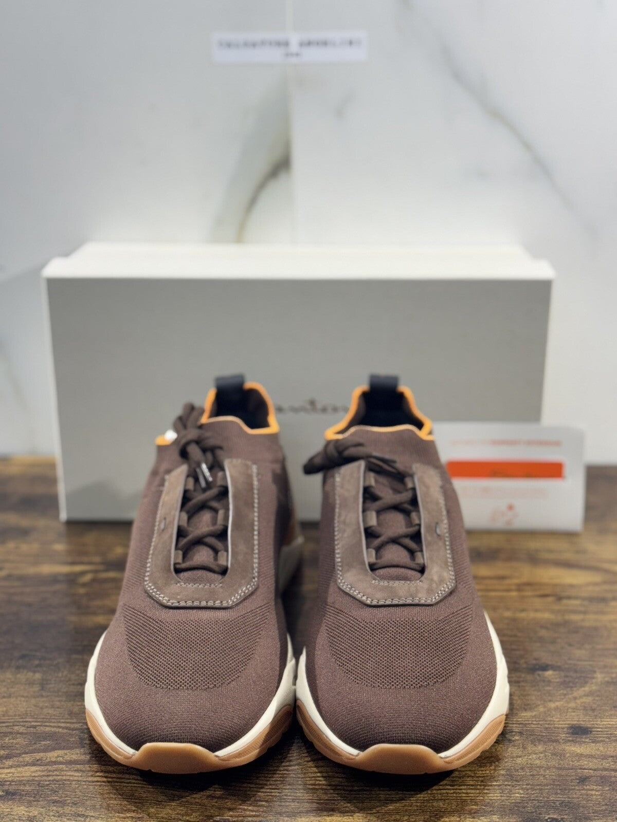 Santoni Innova Sneaker Marrone Casual Men Shoes Santoni Innova 9