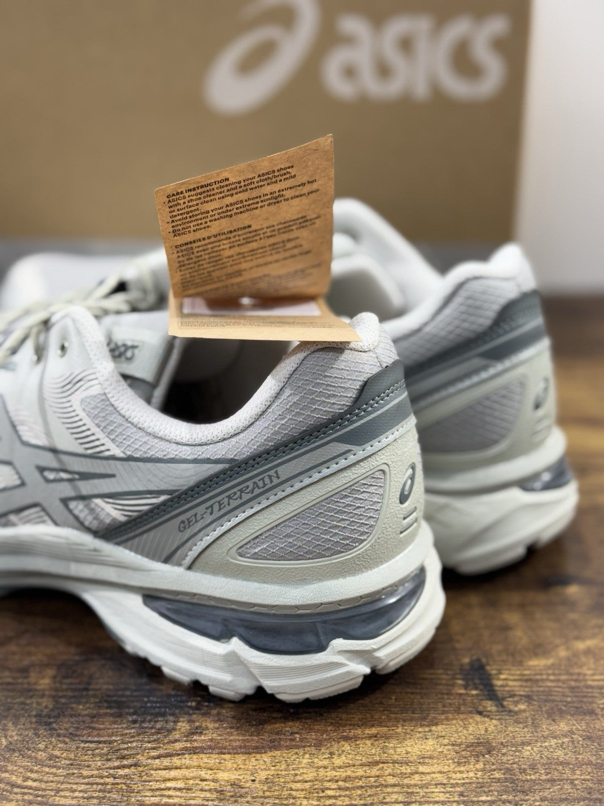 Asics Gel Terrain Grey Seal  Casual Asics Uomo 44