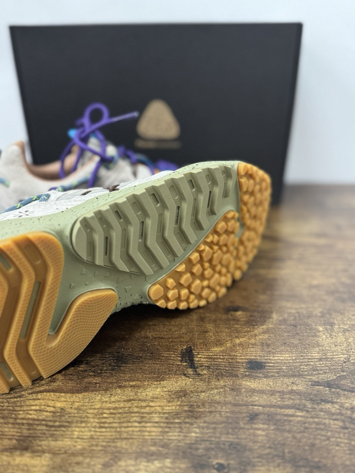 Flower Mountain Yamabushi Suede Grey Casual Uomo 42