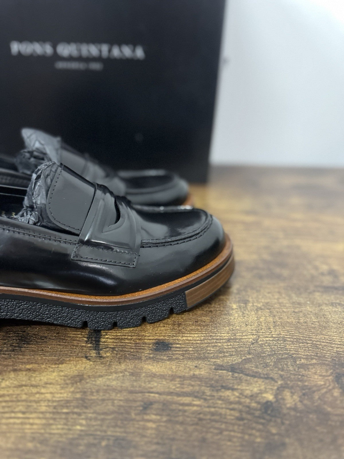 Pons Quintana Mocassino  Pelle Nero   Casual Shoes  Donna 39