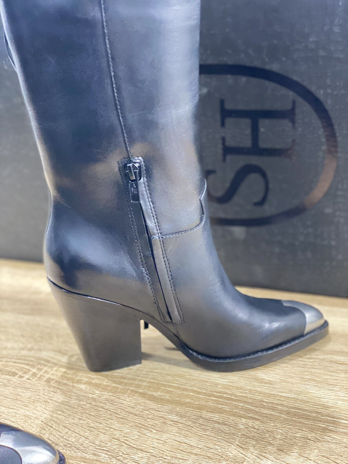 Ash Stivale donna elodie pelle Nero frange casual boot woman ash 36
