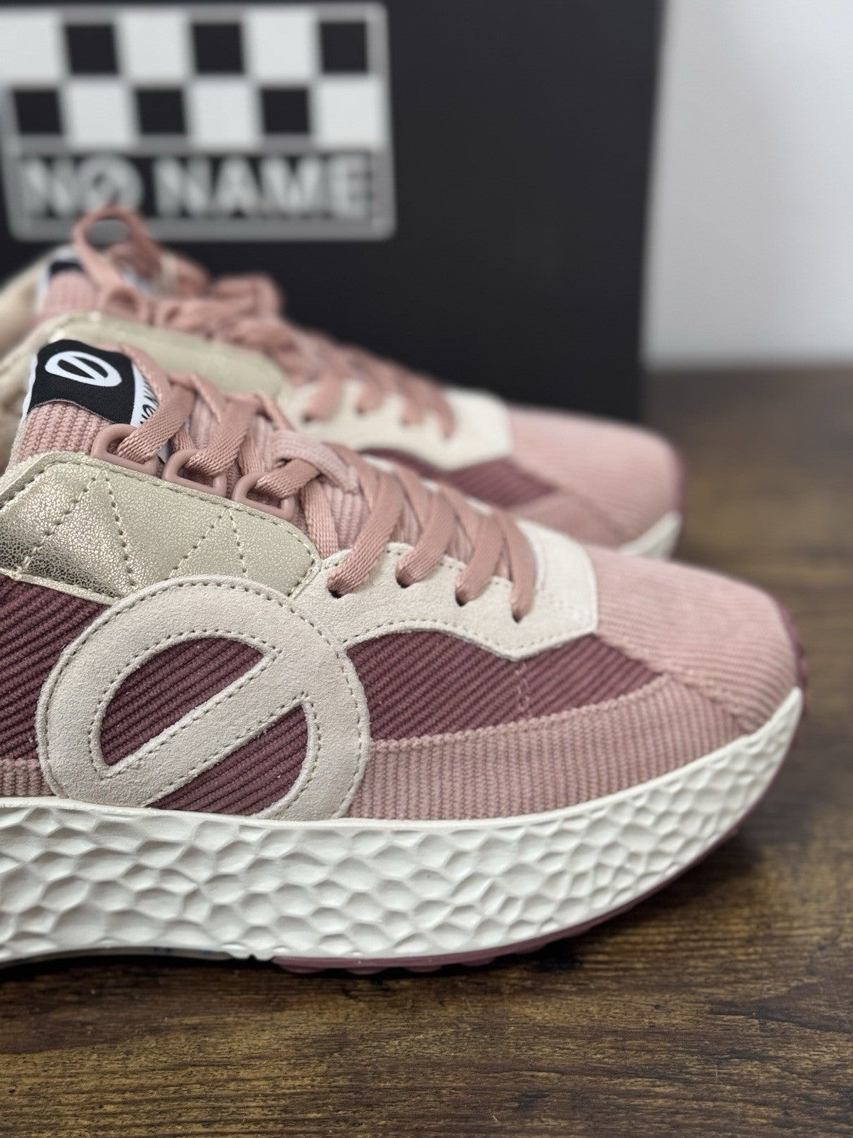 No Name Sneaker Velluto Pink    Casual Donna 38