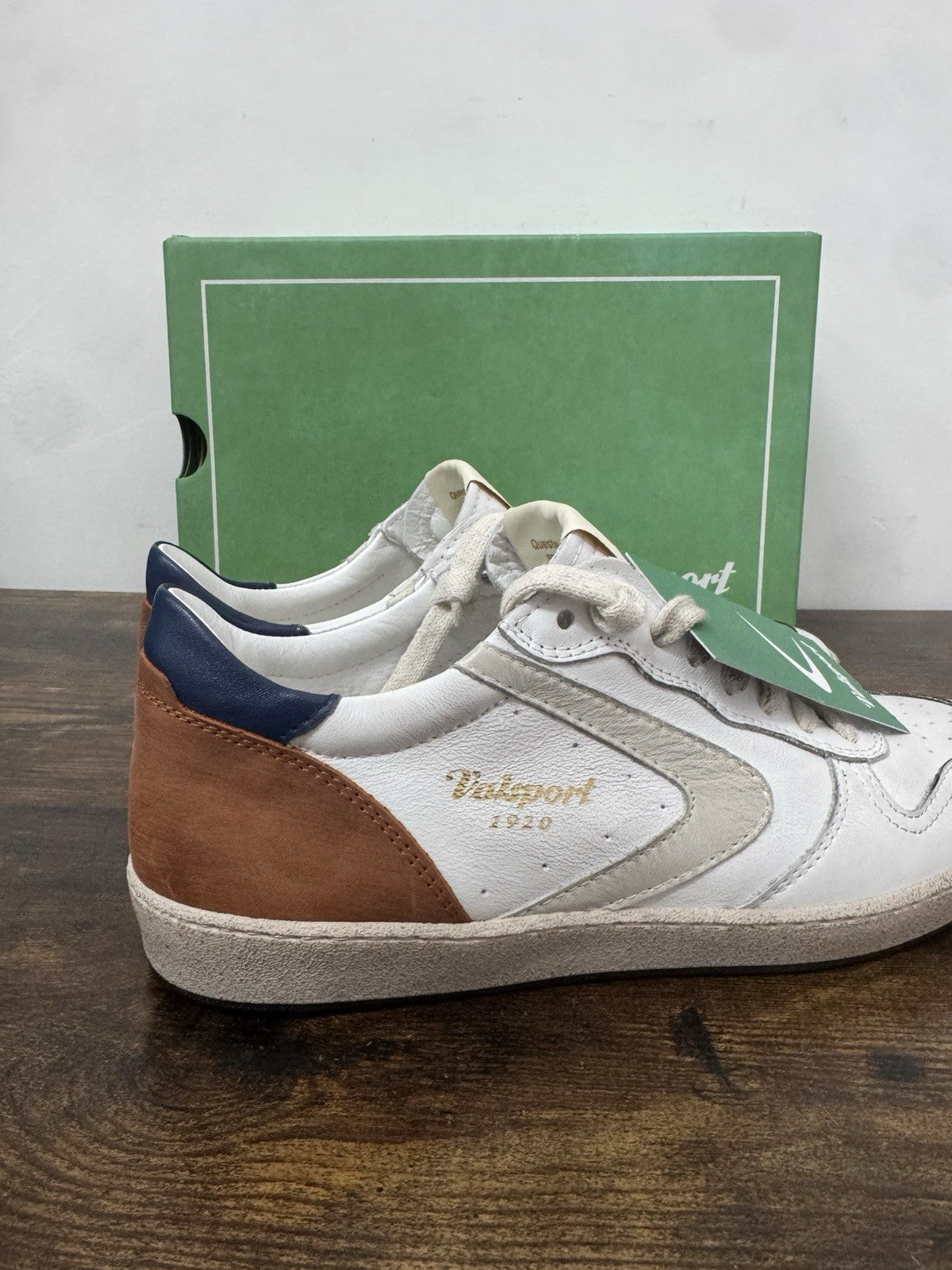 Valsport Davis  Sneaker Pelle Bianco Dust  Casual Uomo 43