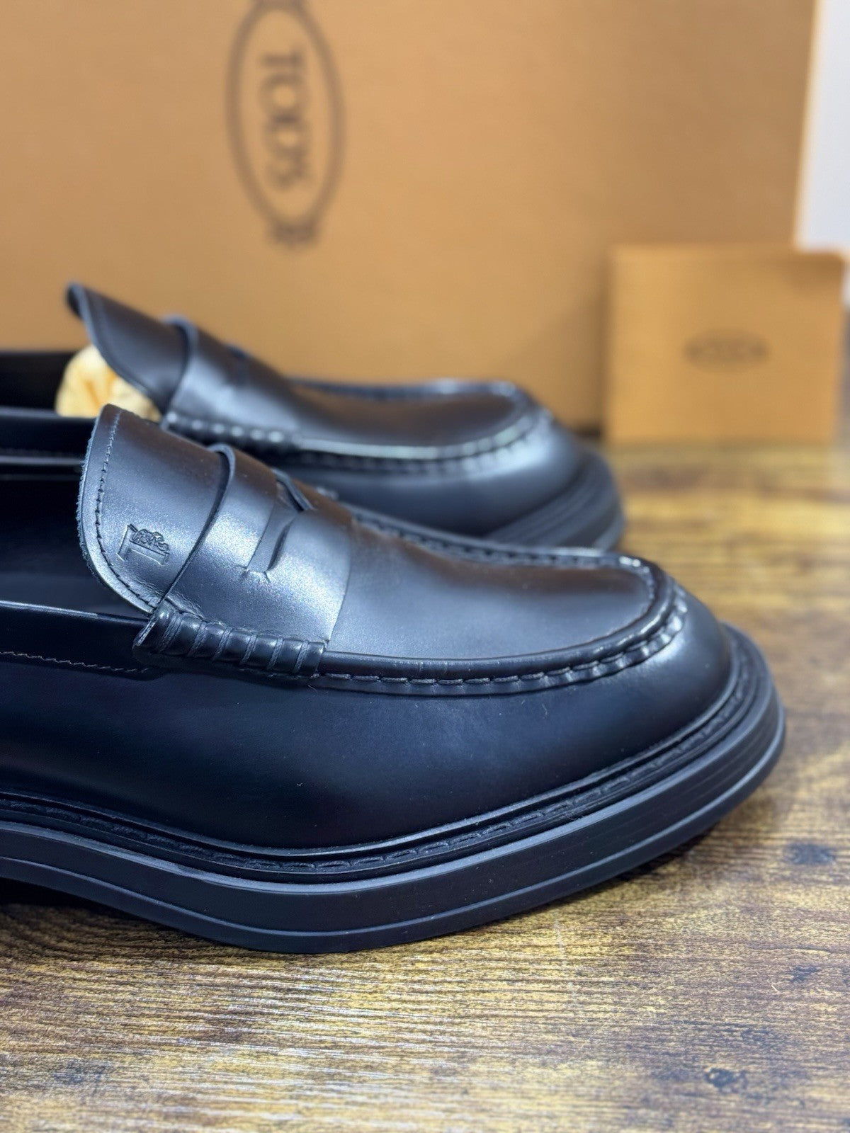 Tod’s Mocassino Pelle Nero  Extra Light Luxury Tod’s Uomo 40