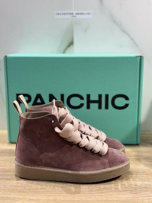 Panchic P01 Ankle Boot Donna  Suede Pink  Causal Boot Men Panchic 40