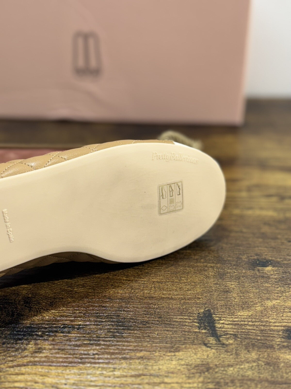 Pretty Ballerinas Scarpa Donna Rosario Pelle Beige  Ballerina Donna 37