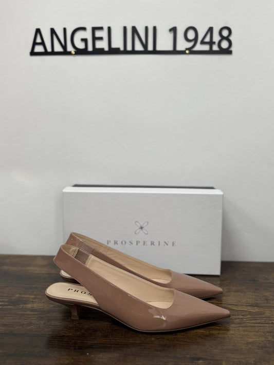 Prosperine Sling Back Pelle Pink   Scarpa Donna 37