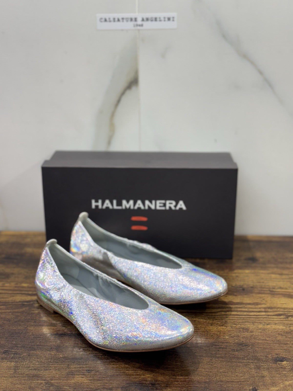 Halmanera Ballerina Super Soft  Pelle Rainbow Top Quality Donna 37