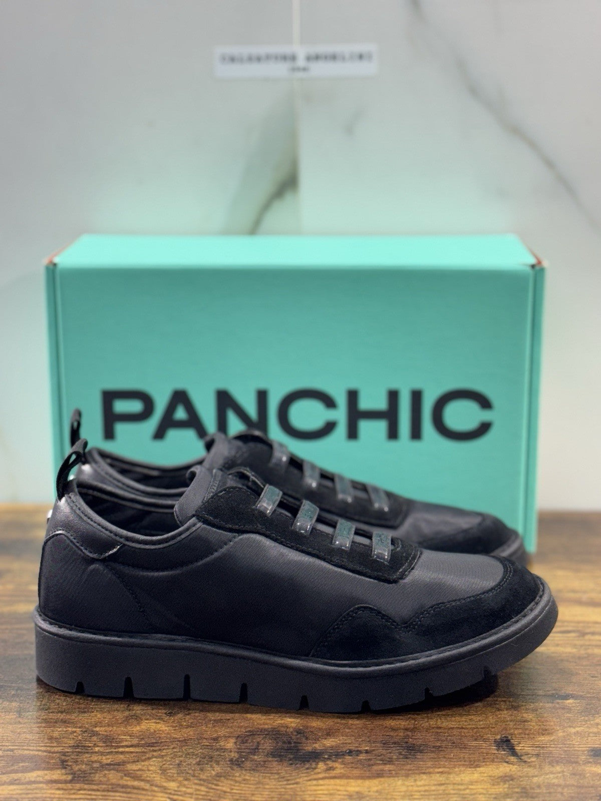 Panchic Slip On  Sneaker  Donna  Suede Black  Causal Shoes   Panchic 41