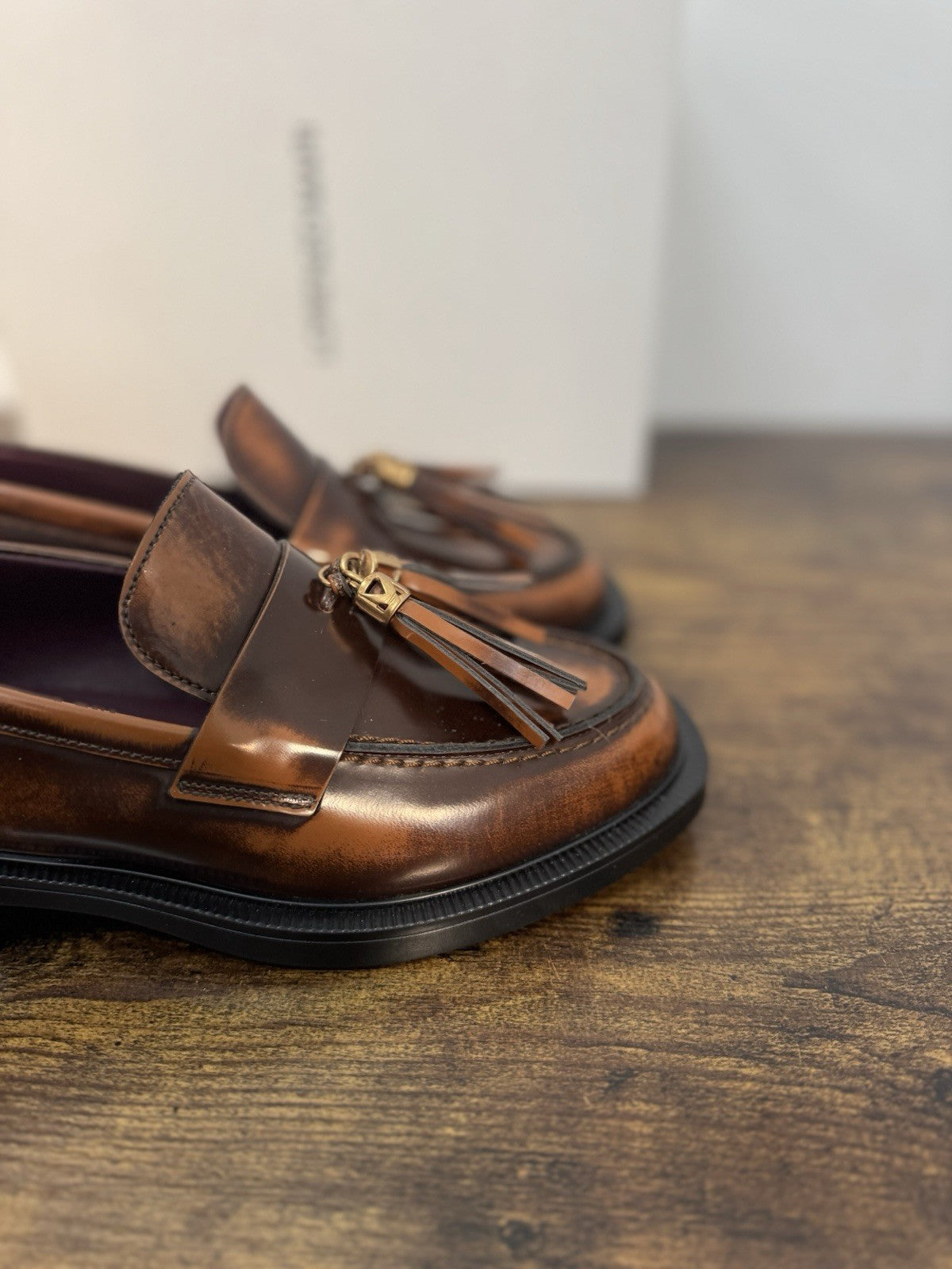 Lorenzo Mari Mocassino Pelle Cuoio Casual Donna 36