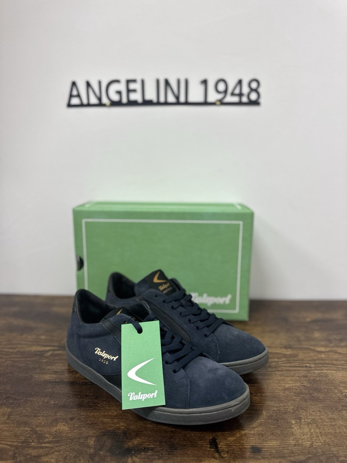 Valsport Tournament  Sneaker Pelle Suede Asphalt Deep  Casual Valsport Uomo 42