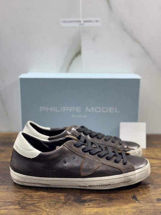 Philippe Model  Paris L u West Couture Pelle Marrone    Casual Uomo 43