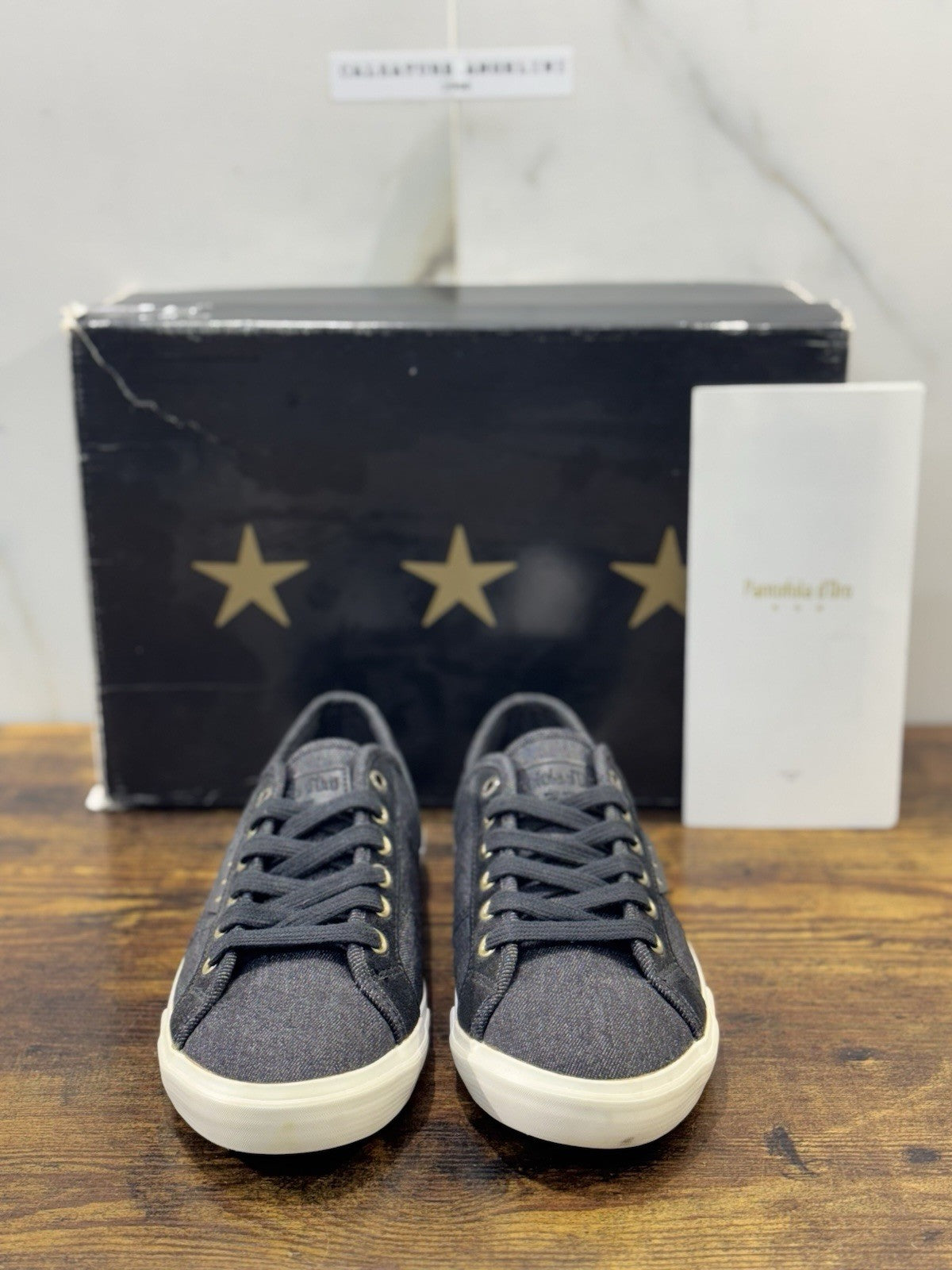 Pantofola D’oro Sneaker  Arda Canvas Nero  Casual Scarpa  Uomo 41