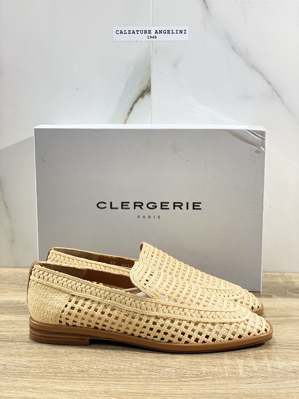 Clergerie Mocassino Donna Orlana Beige Luxury Clergerie Loafer 38