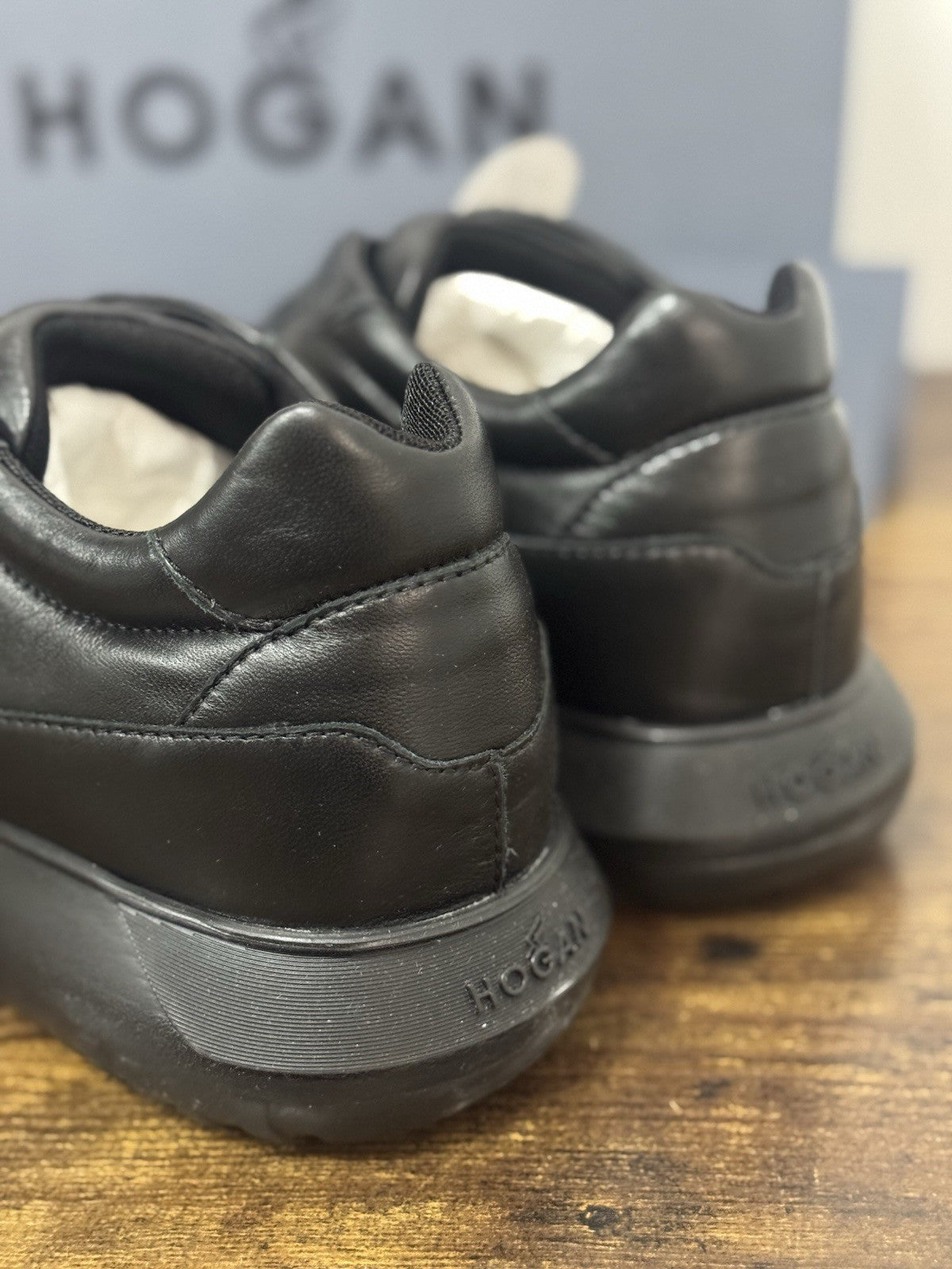 Hogan Interactive 3 Pelle Nera Casual Hogan Uomo 39