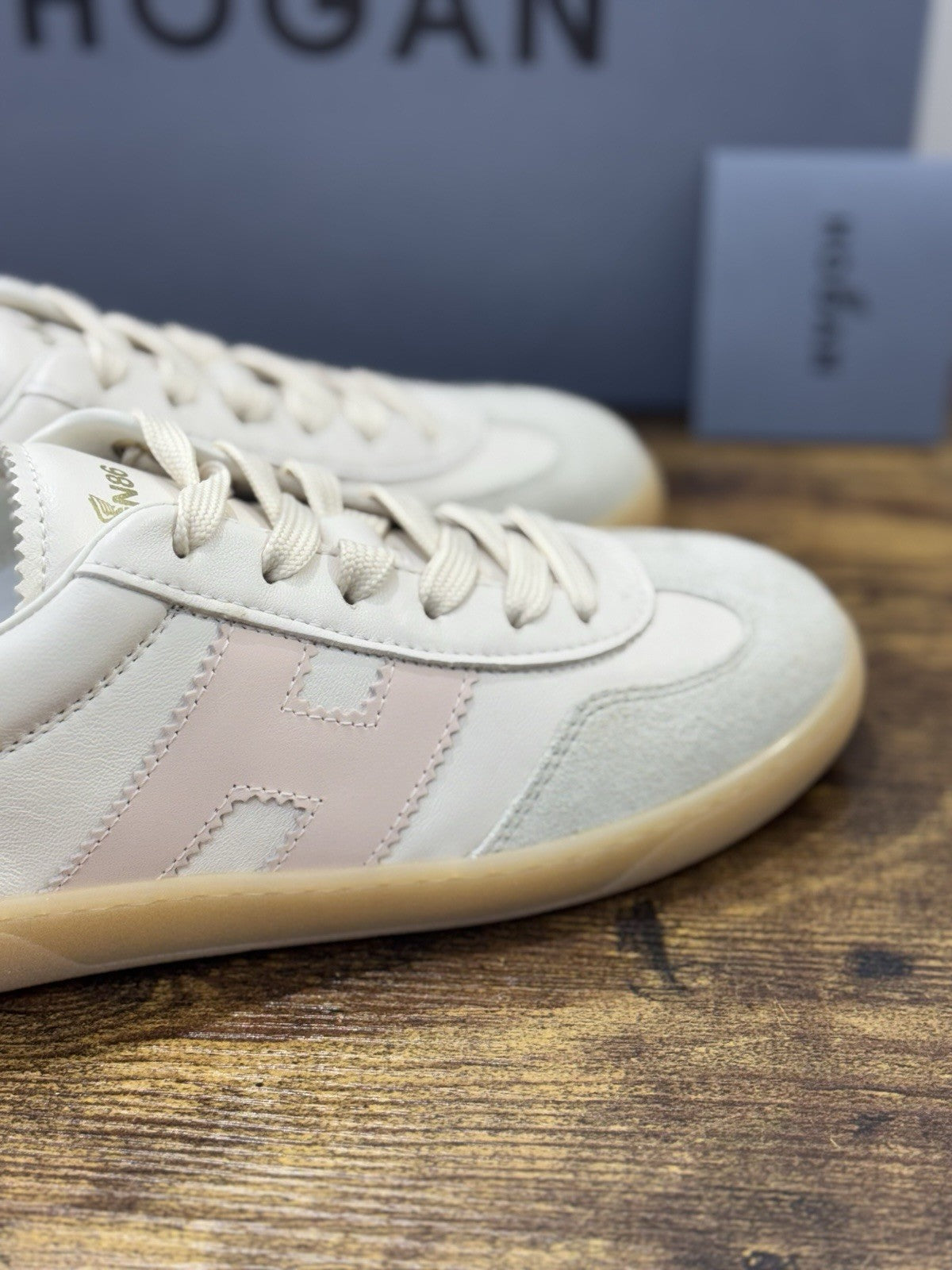 Hogan Cool Sneaker Pelle Casual Beige    Hogan Scarpe Donna 38