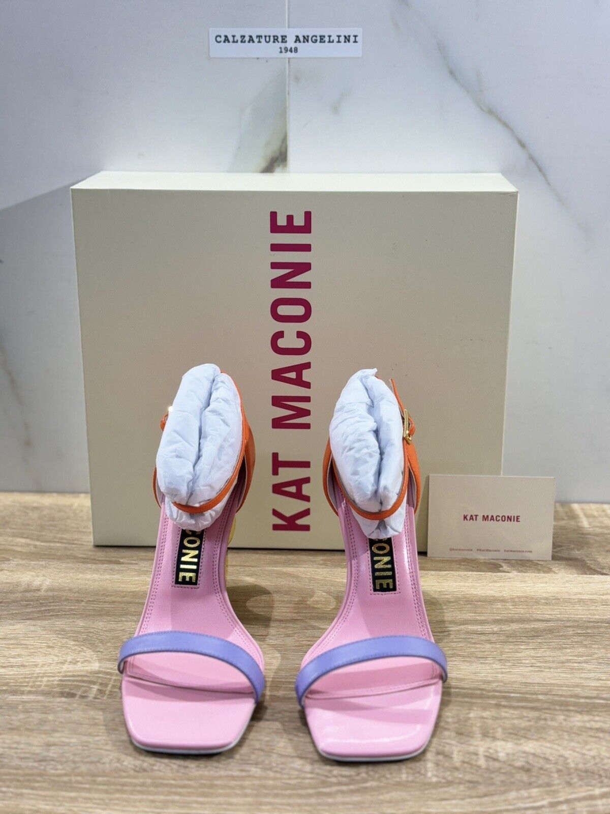 Kat Maconie Sandalo Donna Main Suzu  Pelle Rosa  Luxury Kat Maconie 40