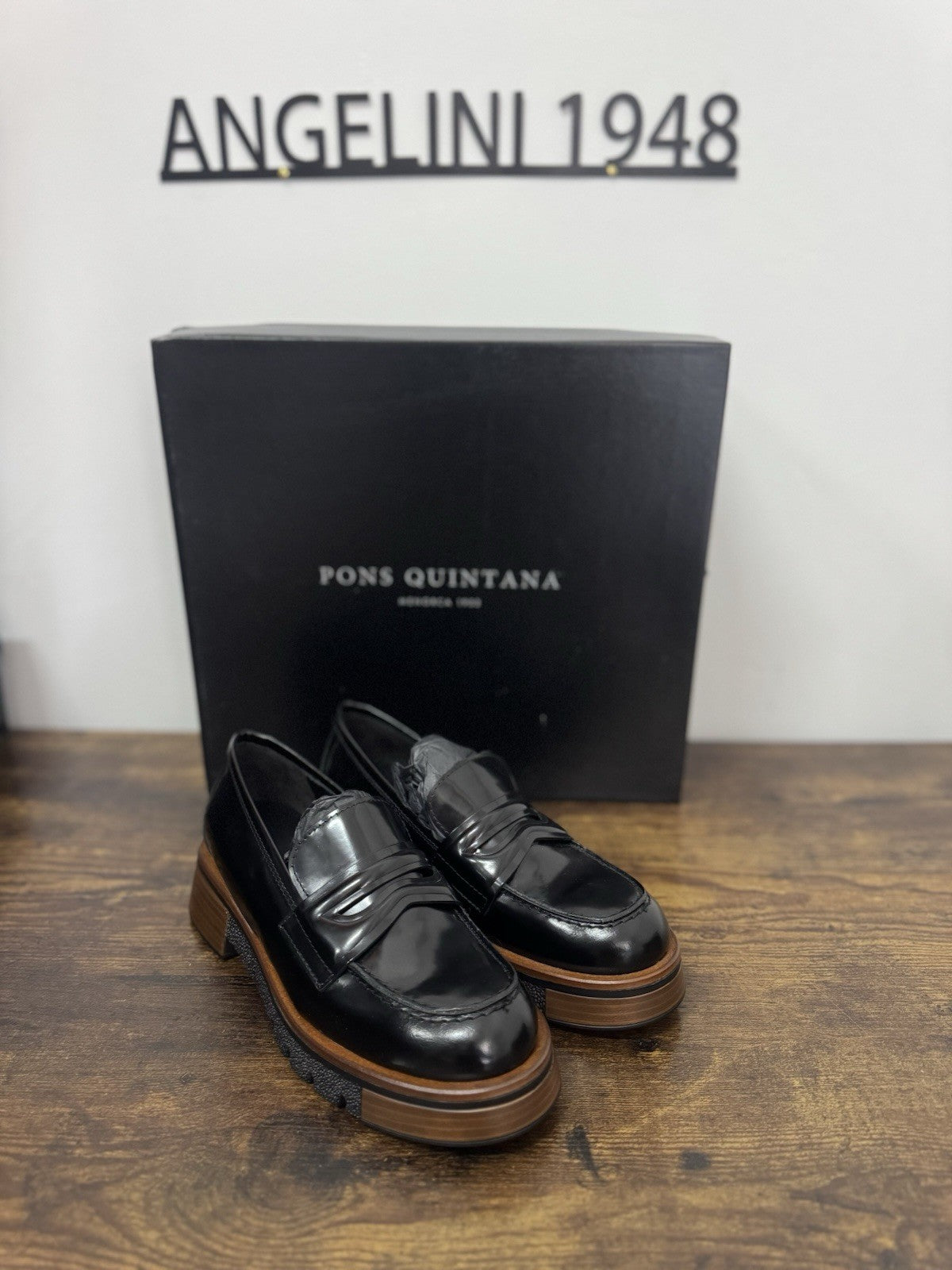 Pons Quintana Mocassino  Pelle Nero   Casual Shoes  Donna 36