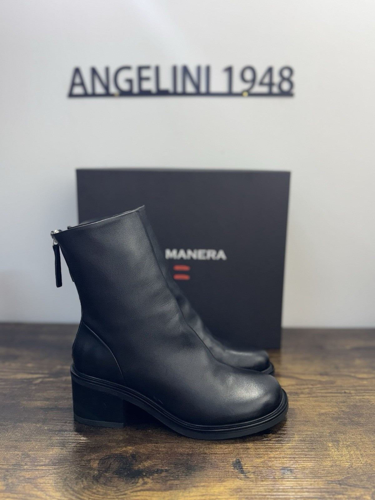 Halmanera Chelsea Boot  Nole Pelle Nero Casual Boot Donna 37