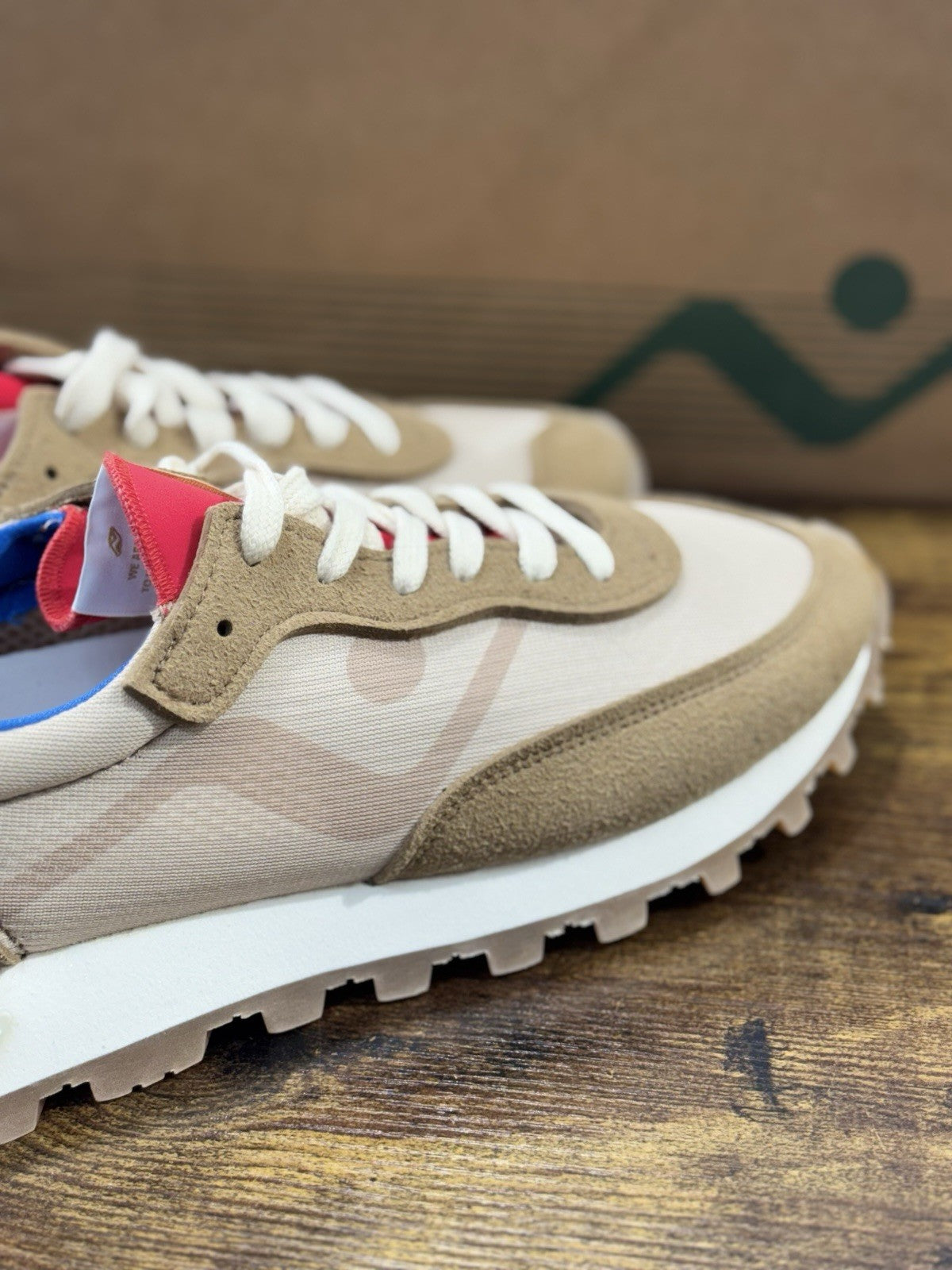 Nomad Society Sneaker Uomo Veloce Suede Cuoio Casual Men Shoes 44