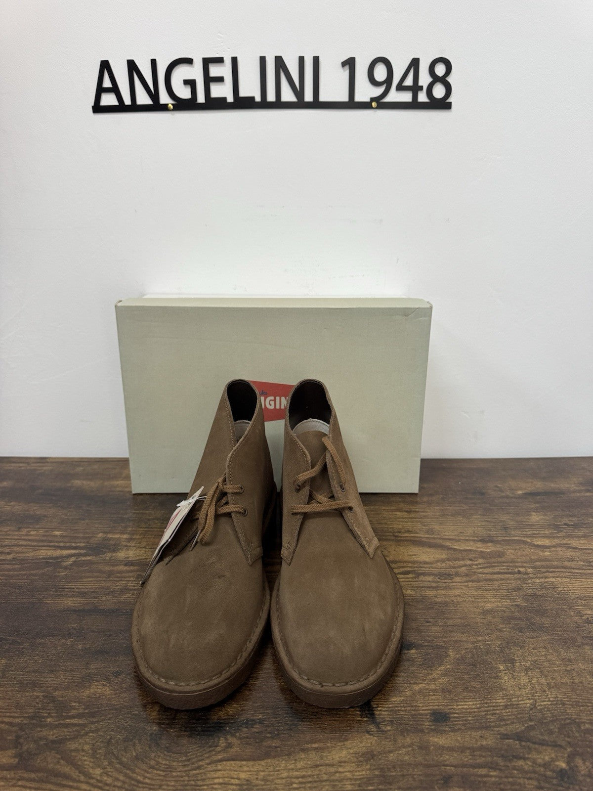 clarks desert boot Suede Nocciola Causal Uomo 40
