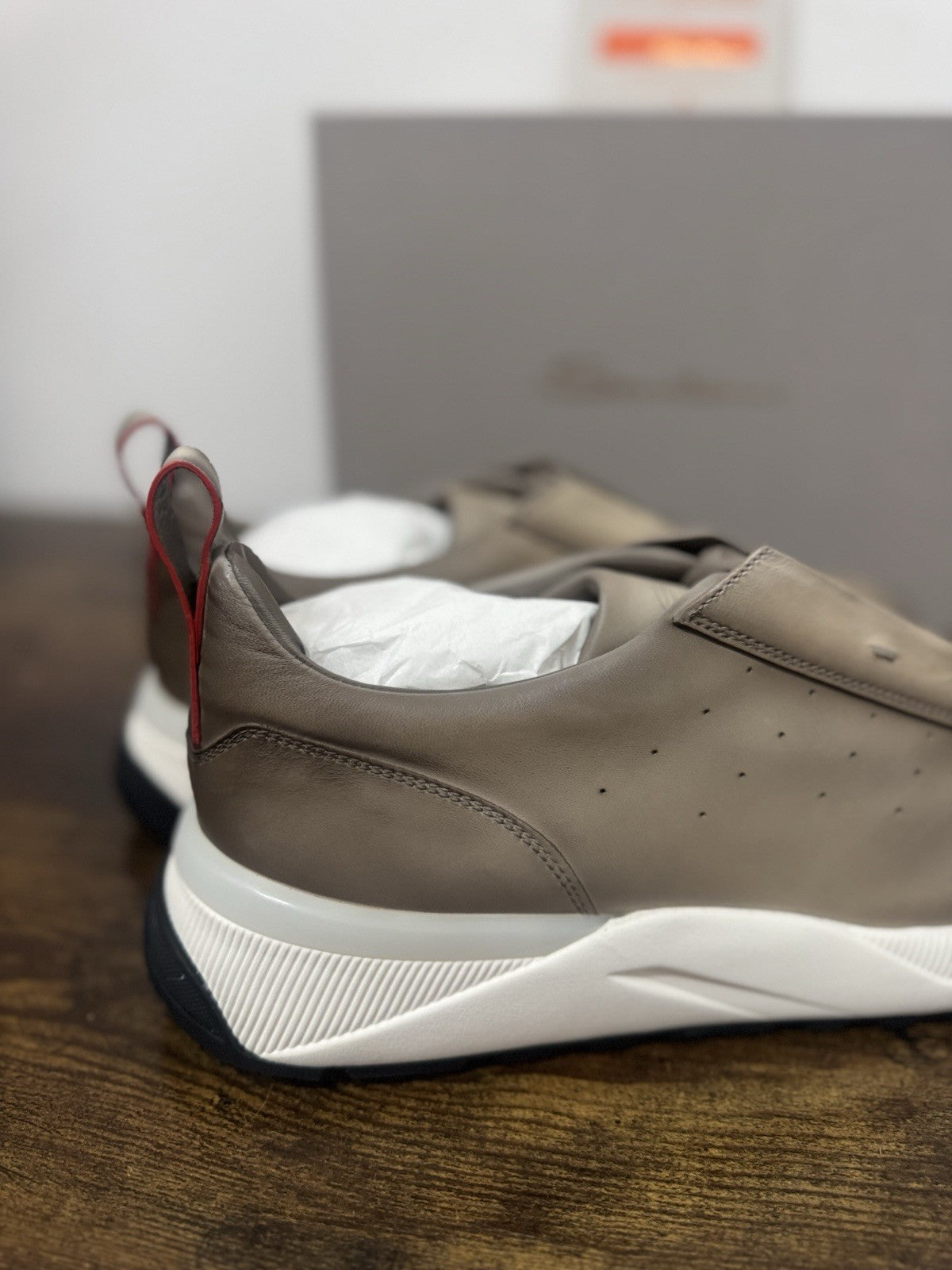 Santoni Innova Sneaker Pelle Super Soft    Casual Luxury Santoni Scarpa Uomo 44