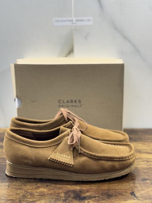 Clarks Wallabee Boot   Scarpa Uomo Pelle Suede Cola   Icon Clarks Men Shoes 44.5