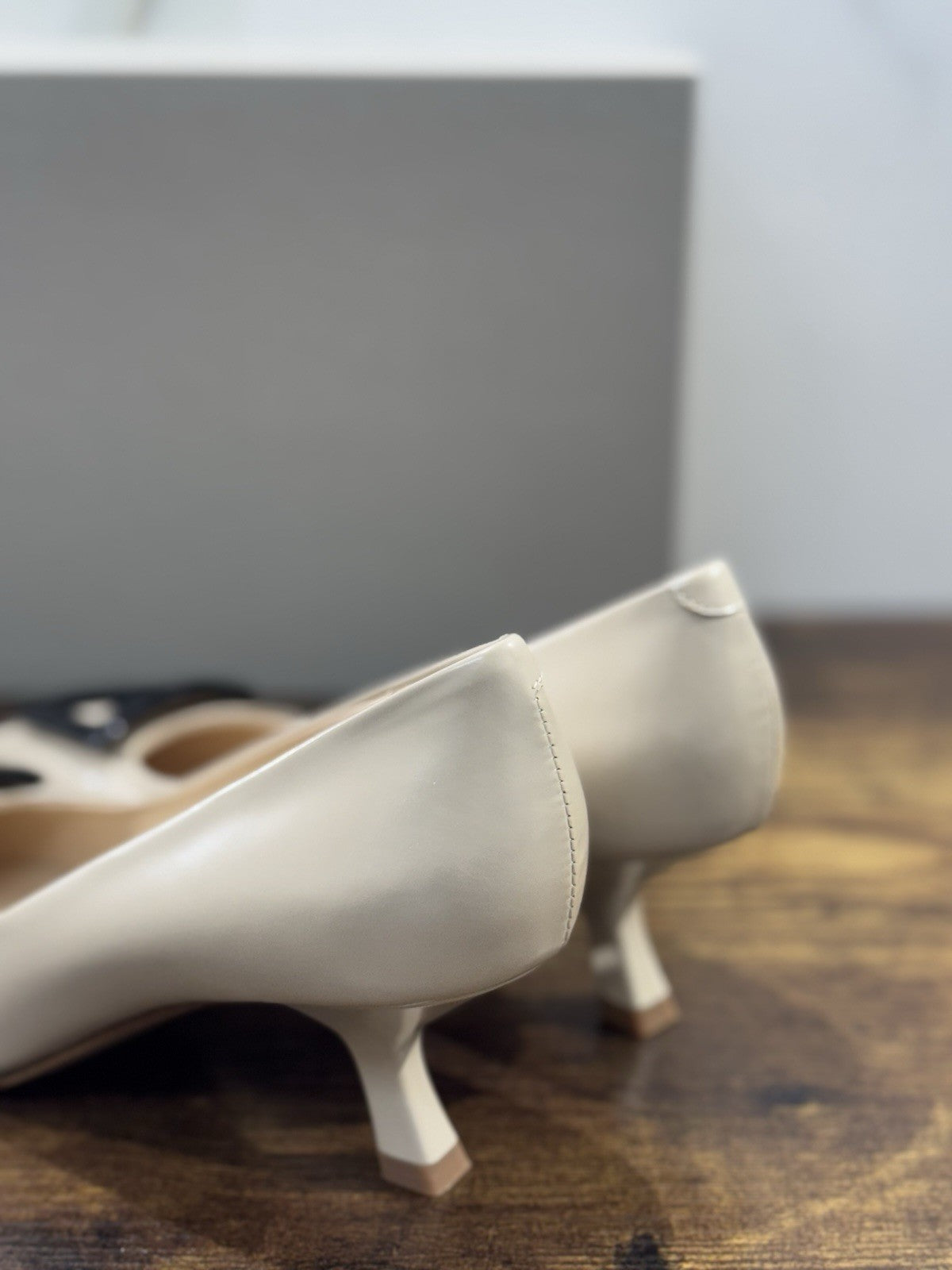 Sergio Levantesi Décolleté Pelle Ecru  Luxury Made In Italy Donna 41