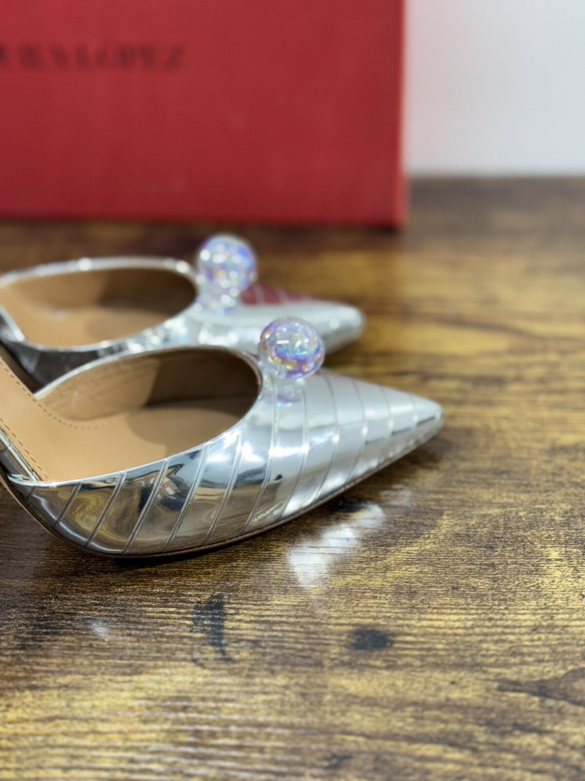 Pura Lopez Sandalo Donna Pelle Silver Gold Casual Sandal 38