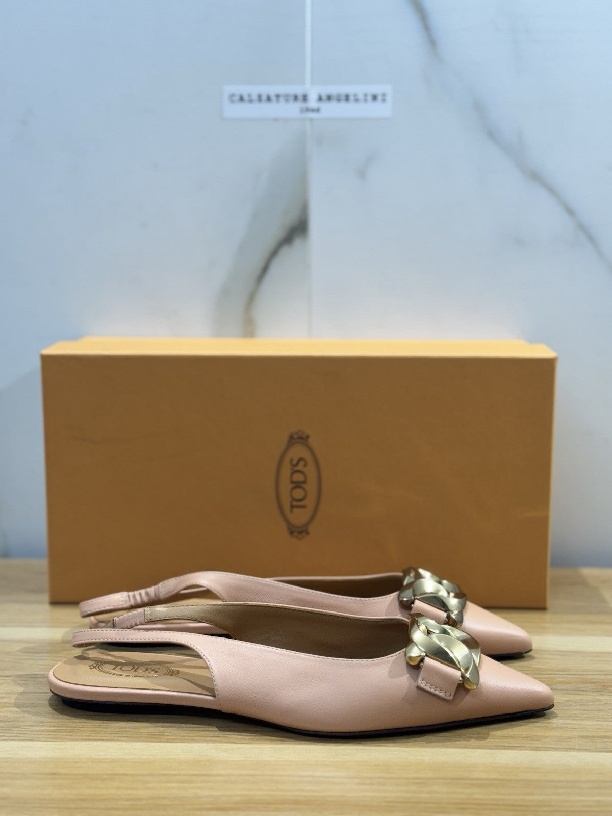 Tod’s Sling Back Pelle Vacchetta Luxury Tod’s Donna 36.5