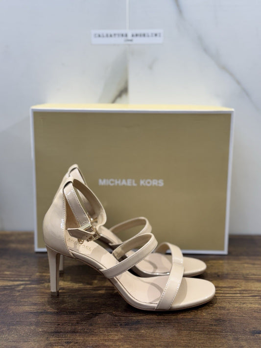 Michael Kors Sandalo Koda   In Pelle Beige  Casual Donna 36.5