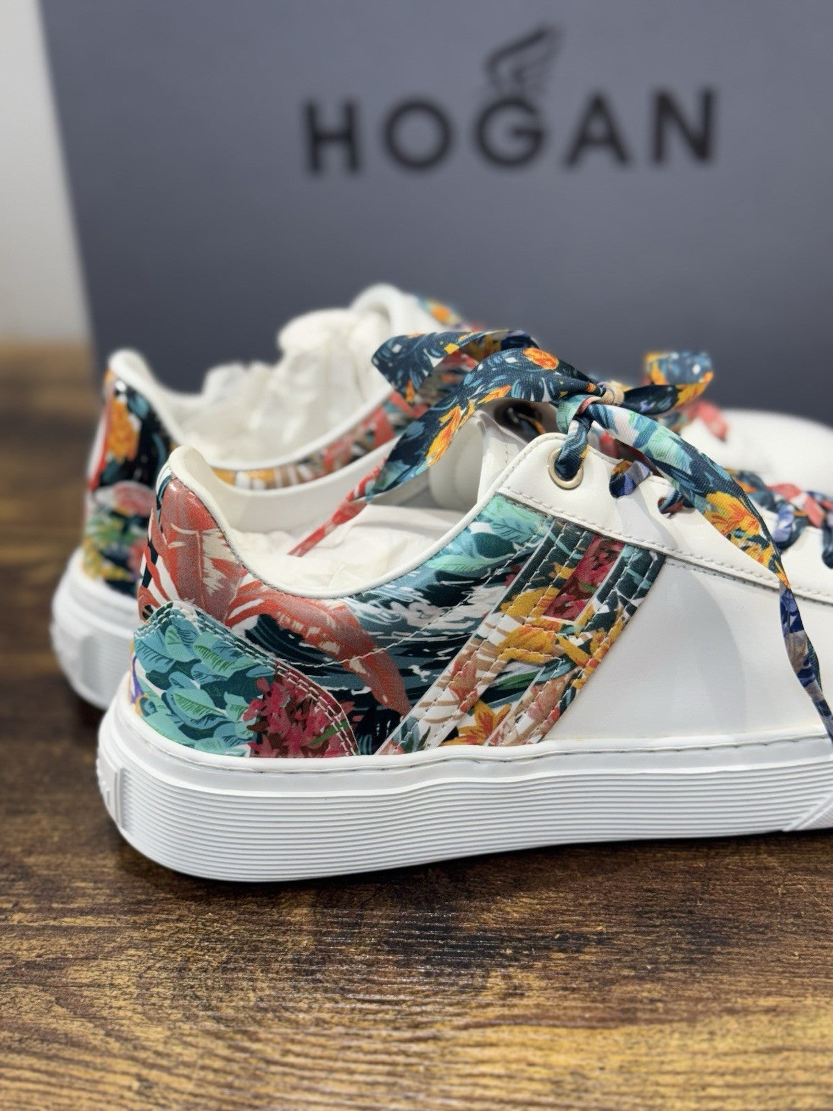 Hogan H365  Sneaker Pelle Bianca  Casual Hogan Donna 35