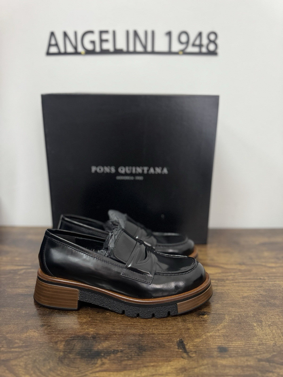 Pons Quintana Mocassino  Pelle Nero   Casual Shoes  Donna 39