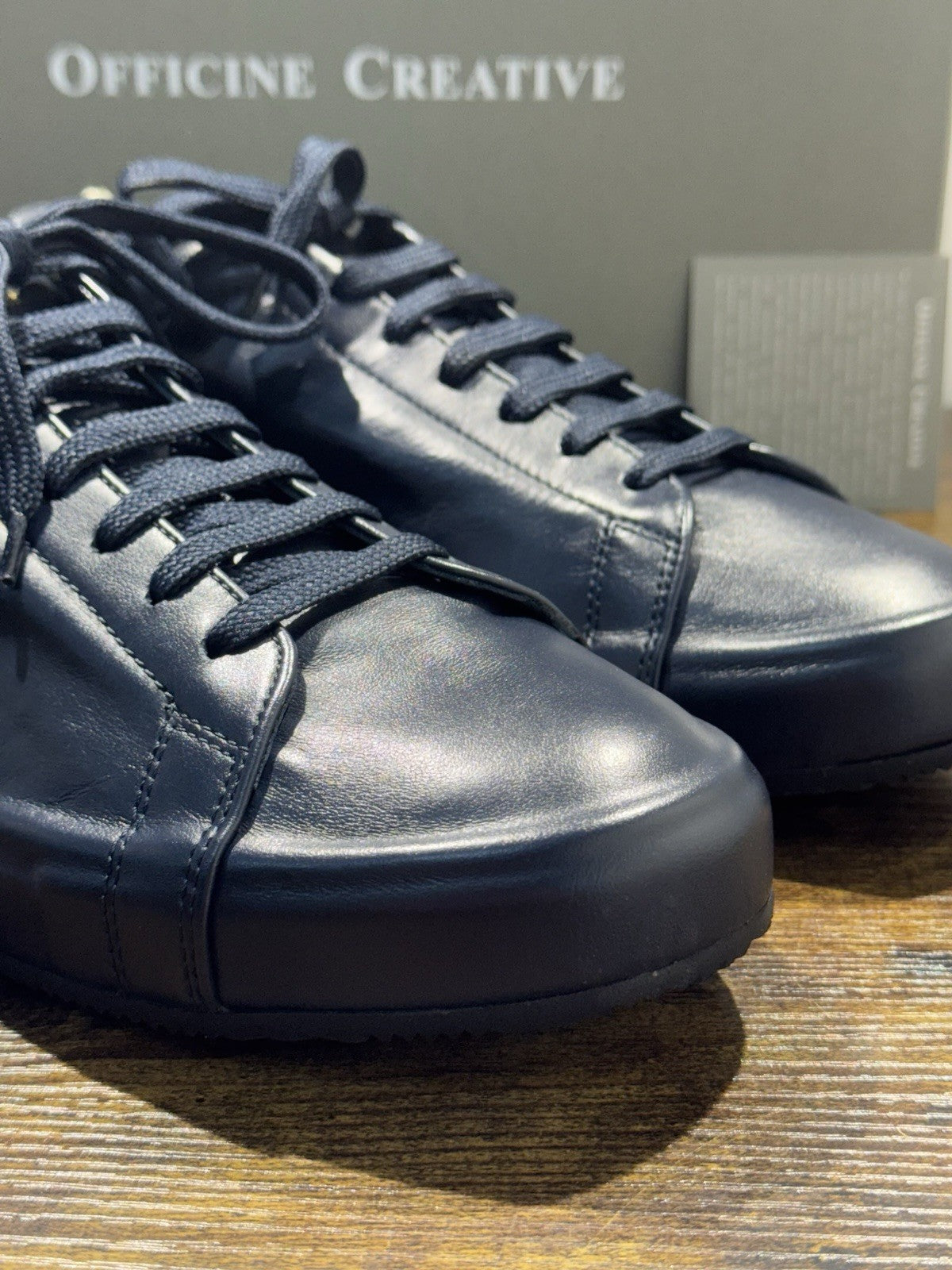 Officine Creative Sneaker Essence Pelle  Handmade In Italy Casual Luxury Uomo 42