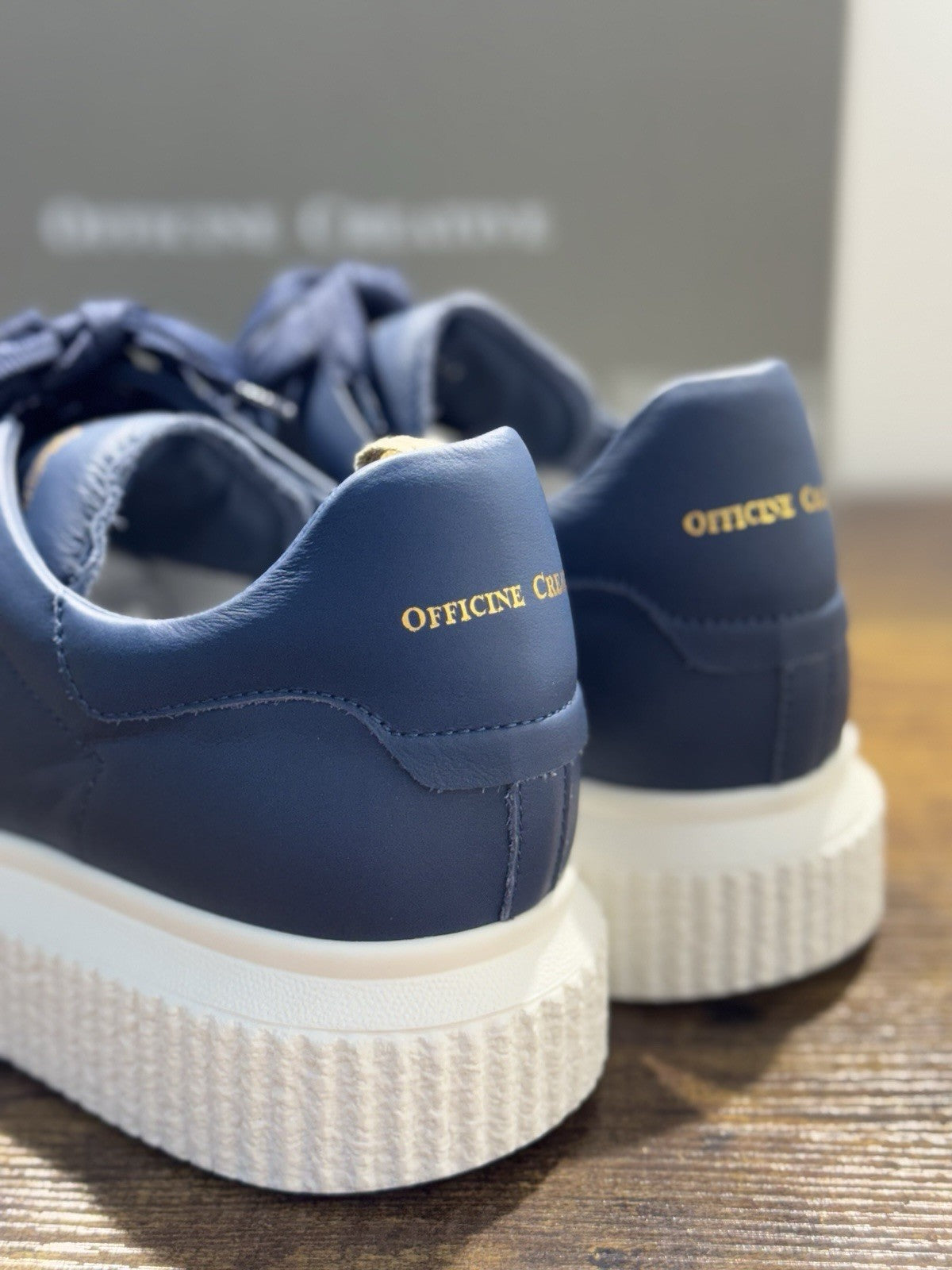 Officine Creative Sneaker Krace Pelle  Handmade In Italy Casual Luxury Uomo 42