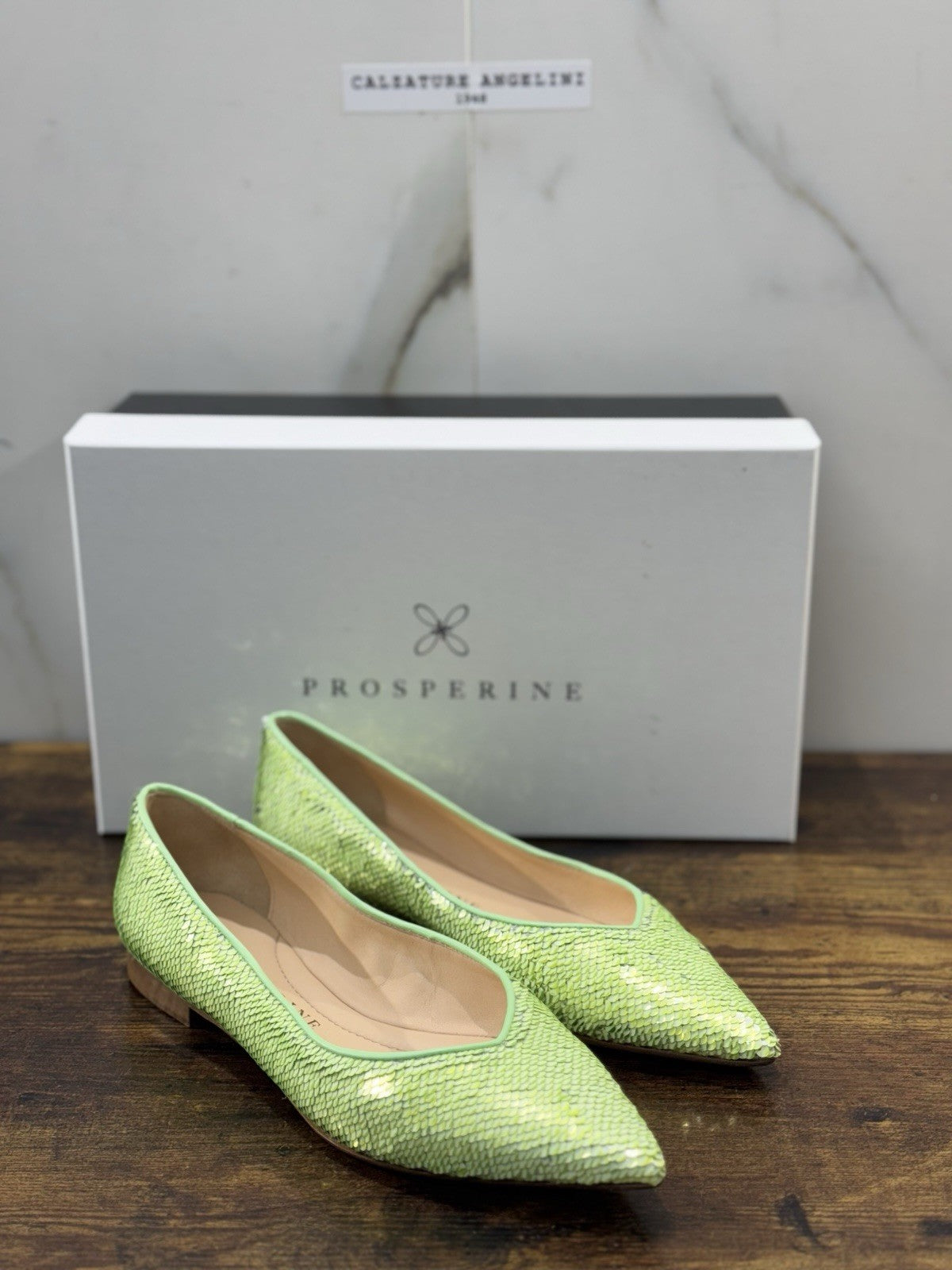 Prosperine Ballerina Crystal Verde   Casual Donna 38