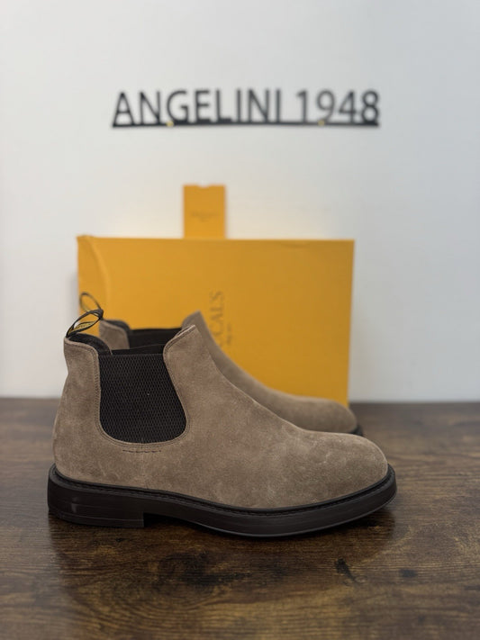 Doucal’s Chelsea Boot Suede Visone Casual Scarpa Doucal’s Uomo 43
