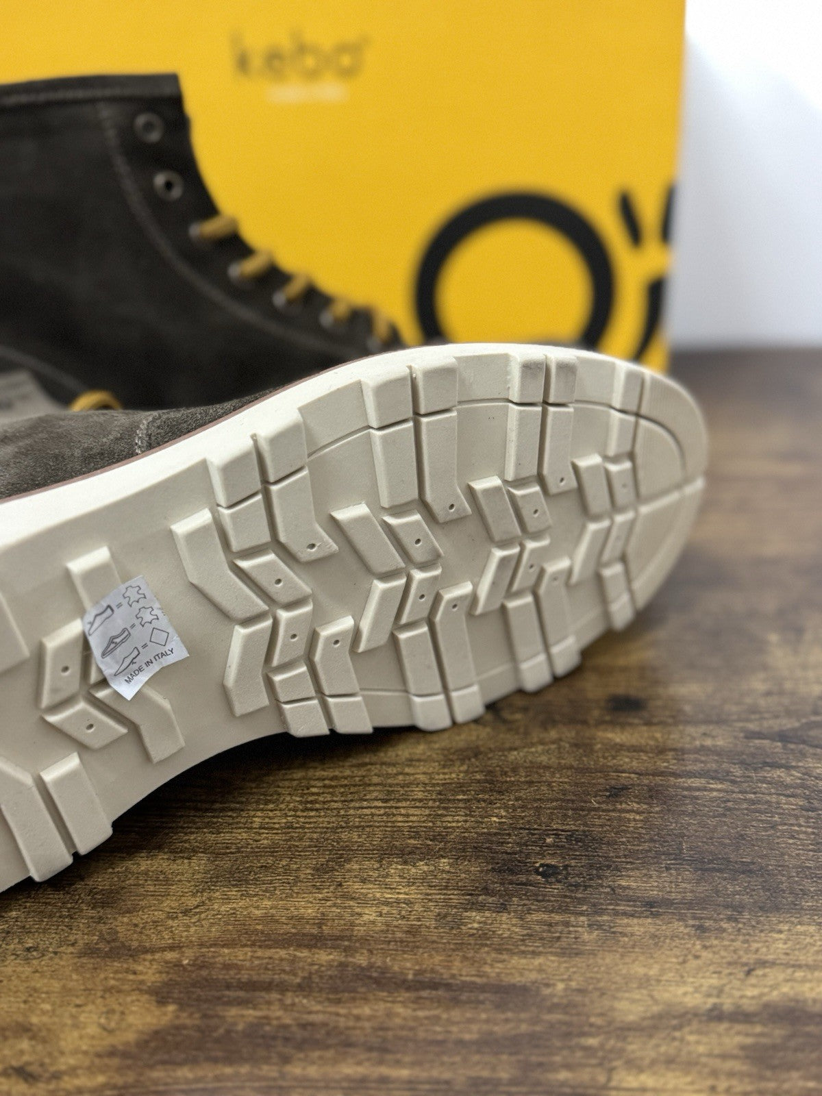 Kebo Stivaletto Suede Foca Modello Dakar Boot Uomo 43