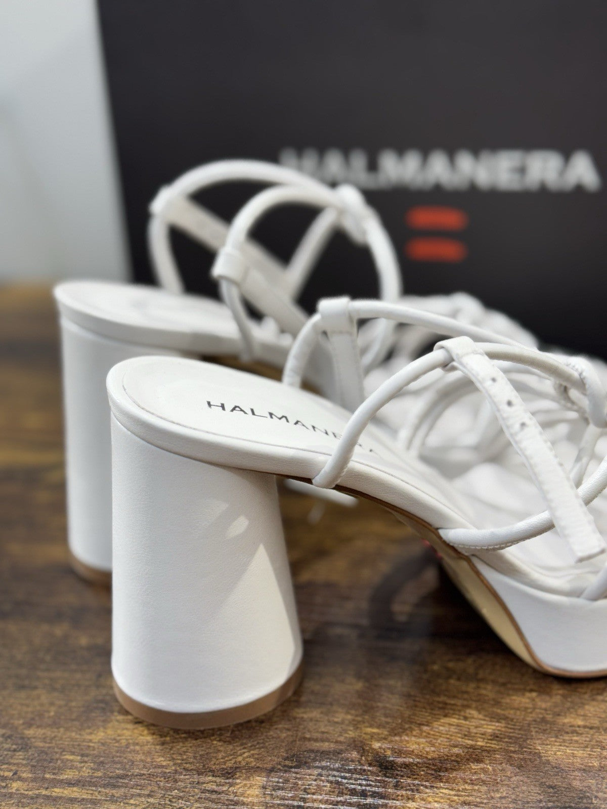 Halmanera Sandalo Pelle Tofu  Con Tacco Causal Halmanera Donna 38