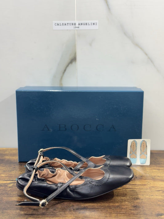 A.bocca Ballerina Nappa  Nera  Icon A.bocca Donna 36