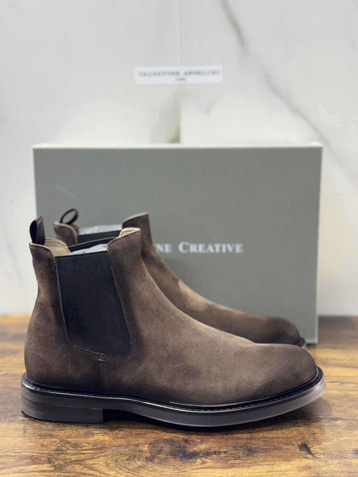 Officine Creative Chelsea Boot Uomo Uniform Pelle Suede   Luxury Men Boot 41