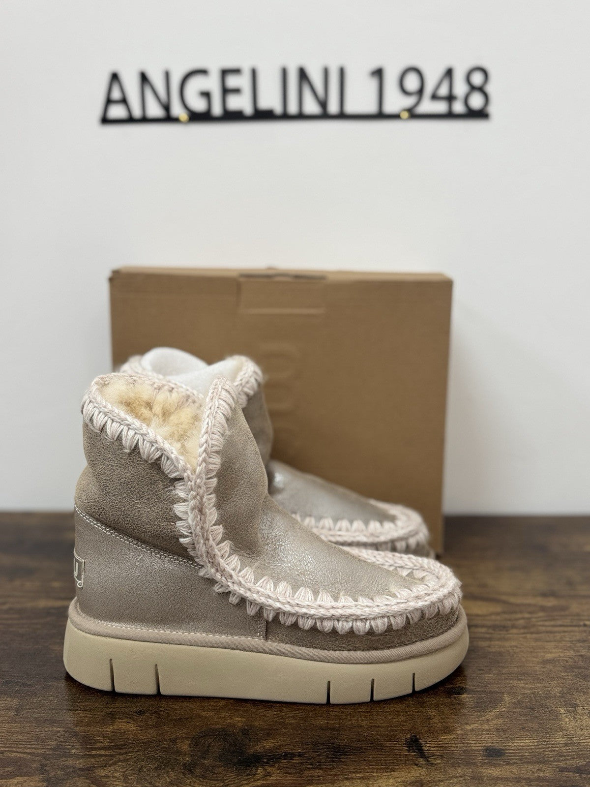 Mou Eskimo 18 Bounce Stone  Metal Casual Mou Boot Donna 40